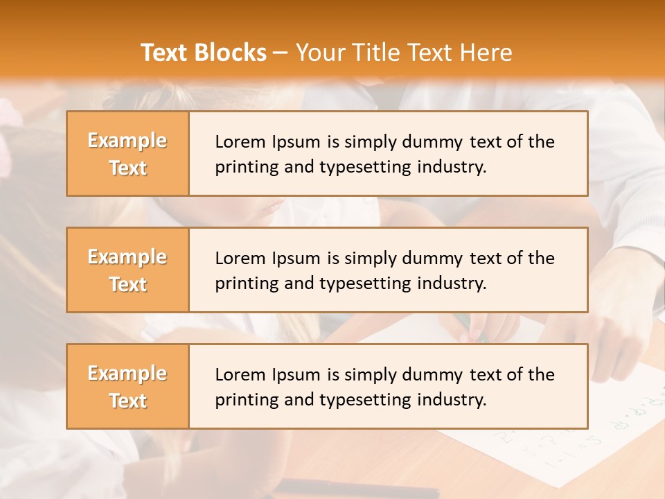 Office Brainstorm People PowerPoint Template