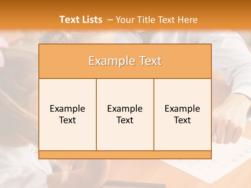 Office Brainstorm People PowerPoint Template