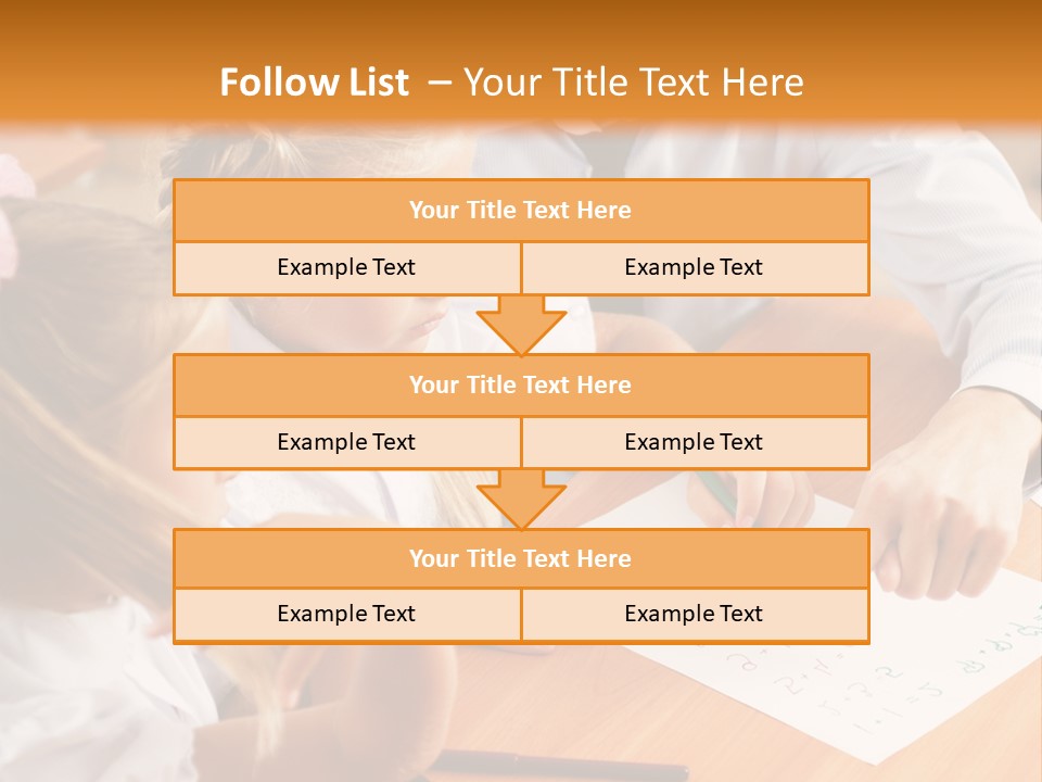 Office Brainstorm People PowerPoint Template