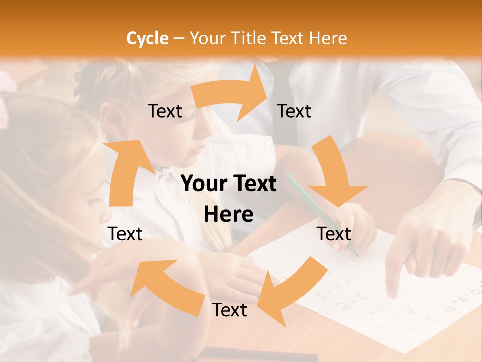 Office Brainstorm People PowerPoint Template