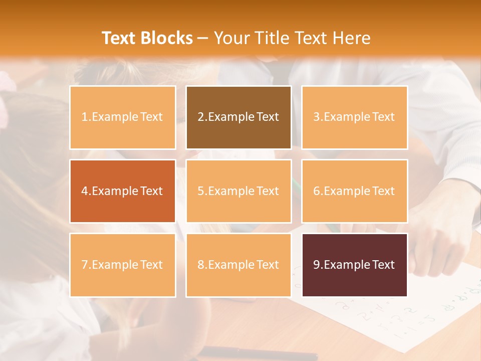 Office Brainstorm People PowerPoint Template