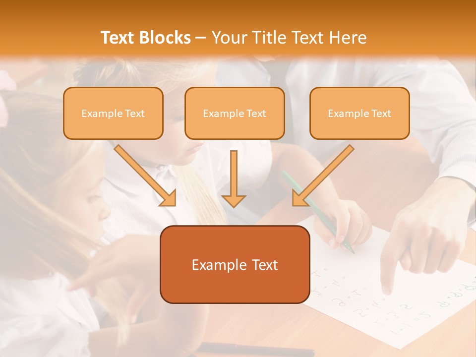 Office Brainstorm People PowerPoint Template