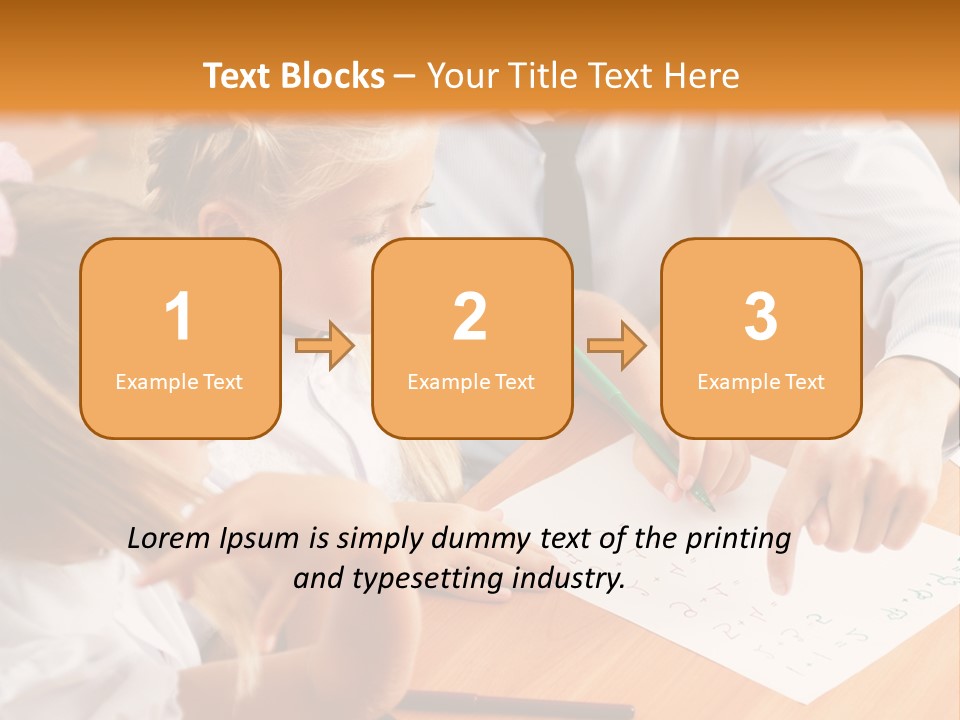 Office Brainstorm People PowerPoint Template