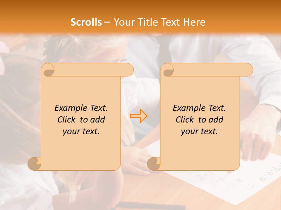 Office Brainstorm People PowerPoint Template