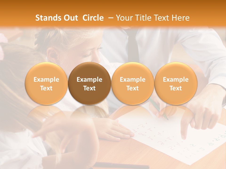 Office Brainstorm People PowerPoint Template