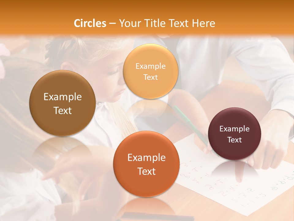 Office Brainstorm People PowerPoint Template