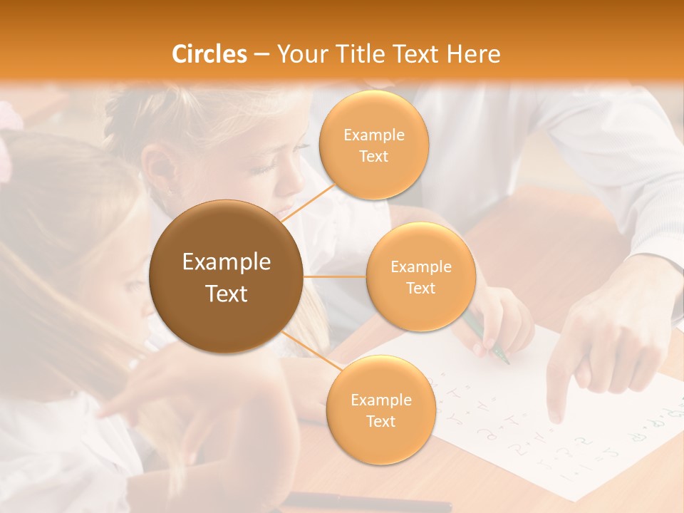 Office Brainstorm People PowerPoint Template