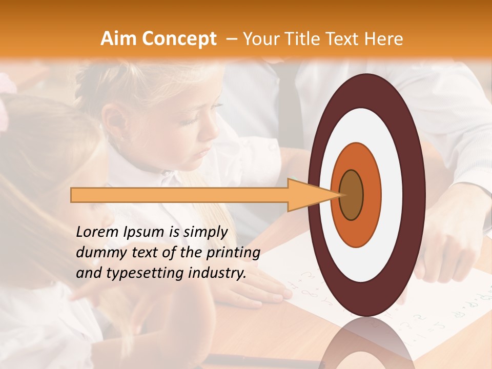 Office Brainstorm People PowerPoint Template