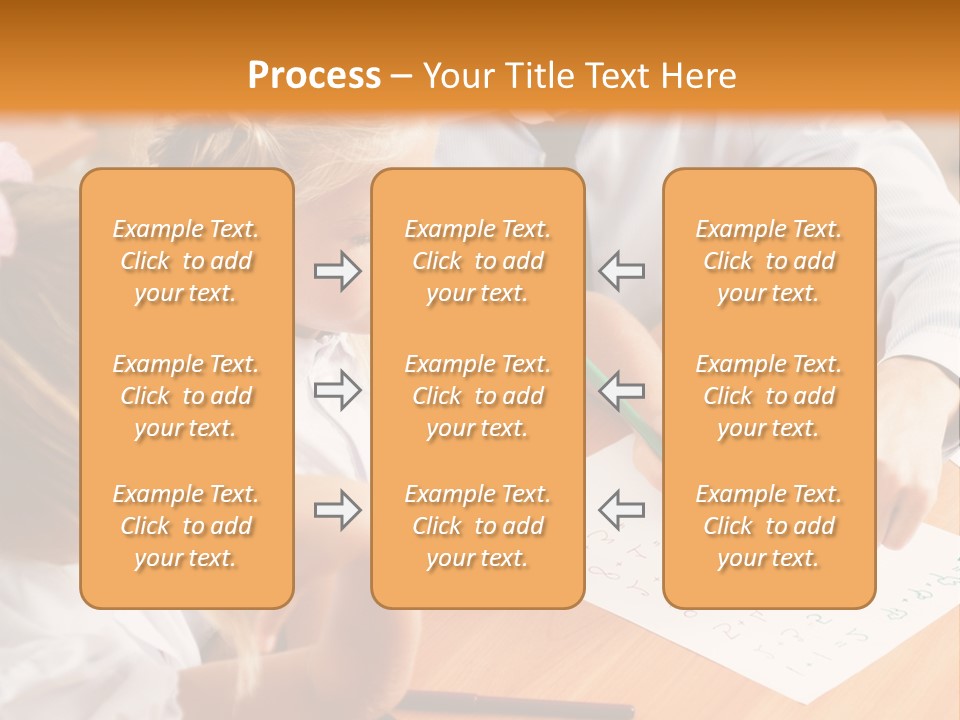 Office Brainstorm People PowerPoint Template