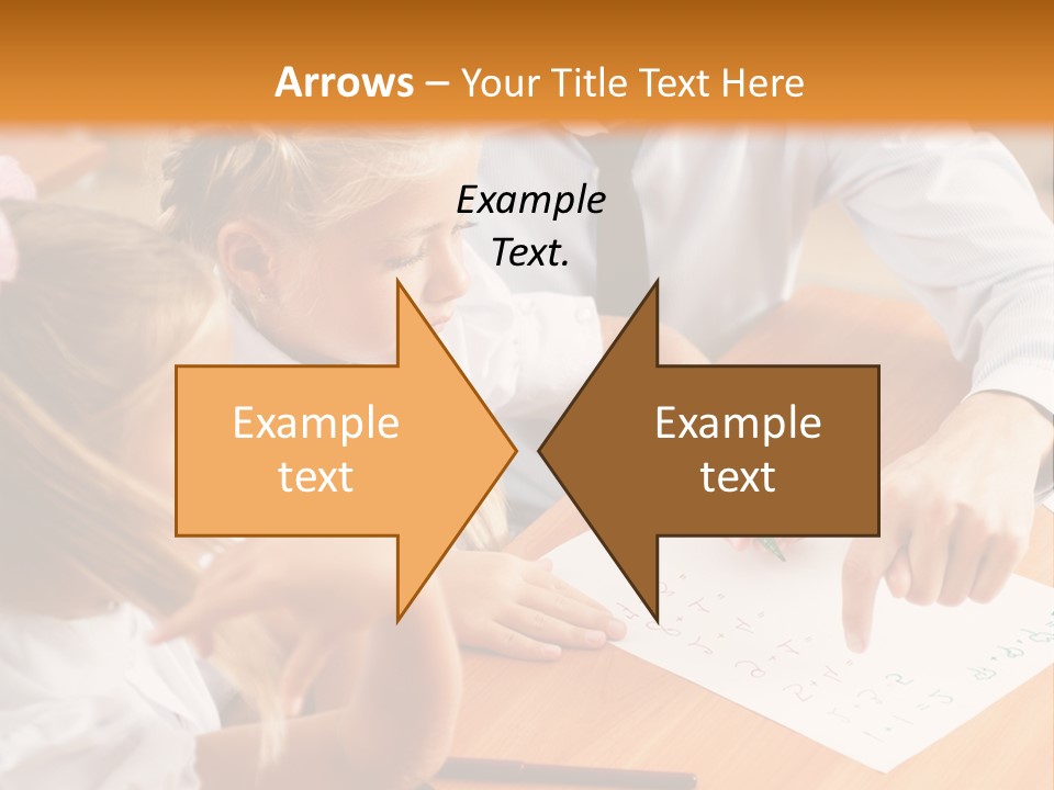Office Brainstorm People PowerPoint Template