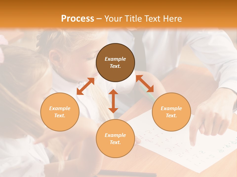 Office Brainstorm People PowerPoint Template
