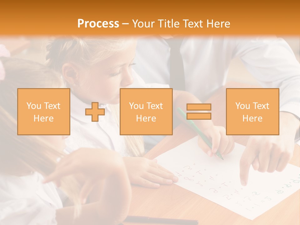 Office Brainstorm People PowerPoint Template
