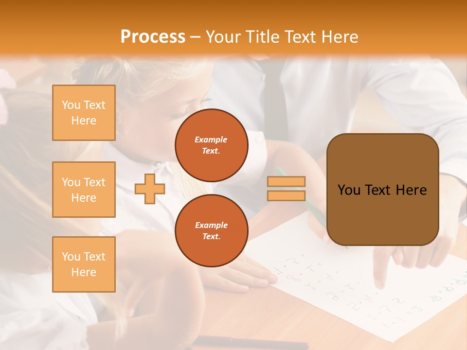 Office Brainstorm People PowerPoint Template