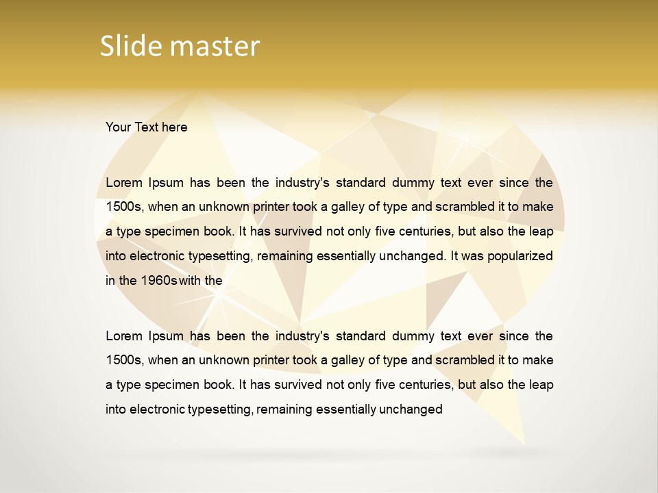 Business Design Male PowerPoint Template