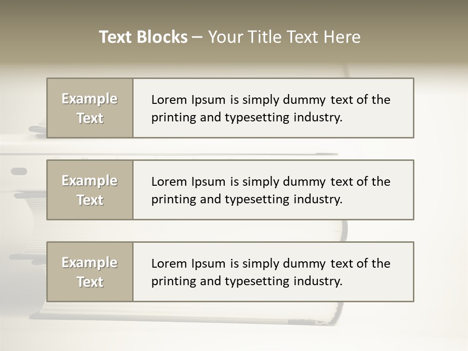 Business Design Male PowerPoint Template