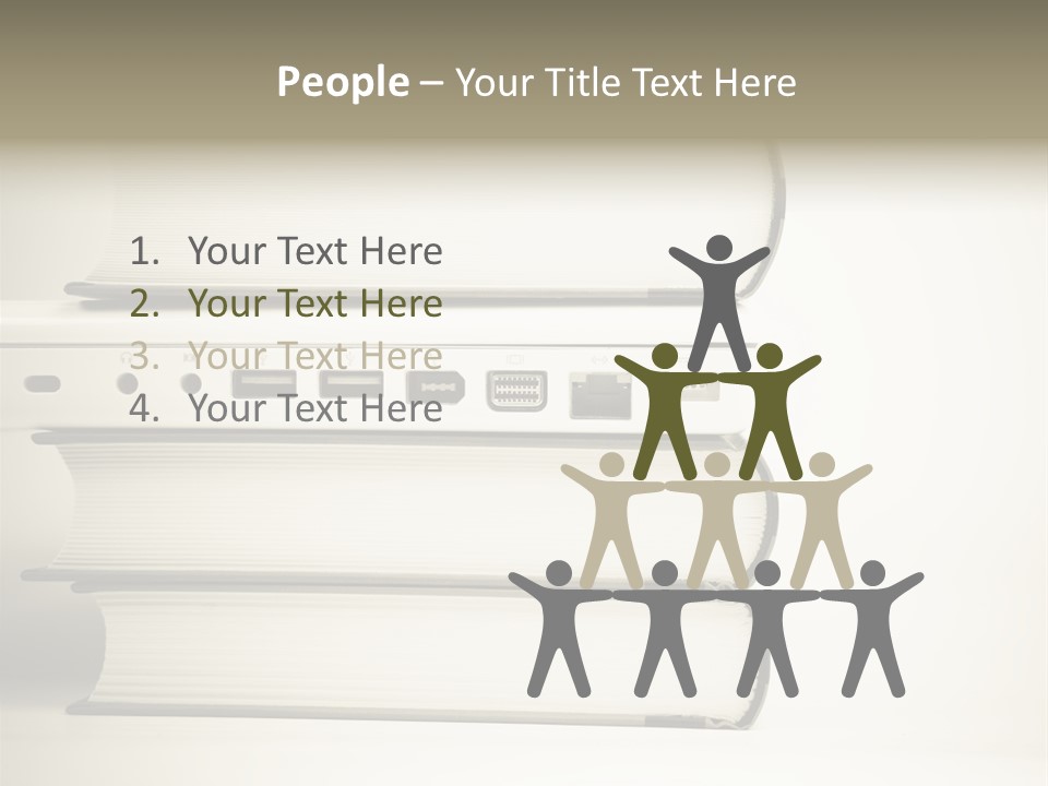 Business Design Male PowerPoint Template