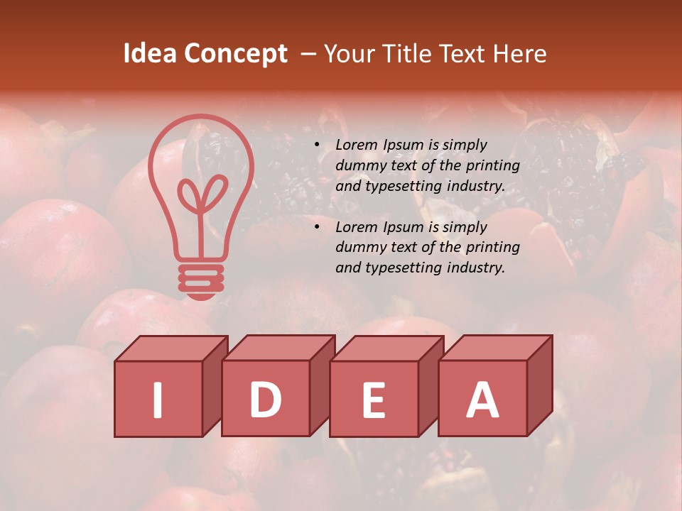 Solution Brainstorm Light PowerPoint Template