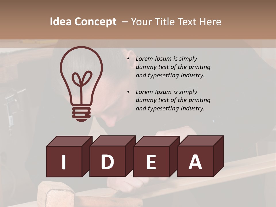 People Space Work PowerPoint Template