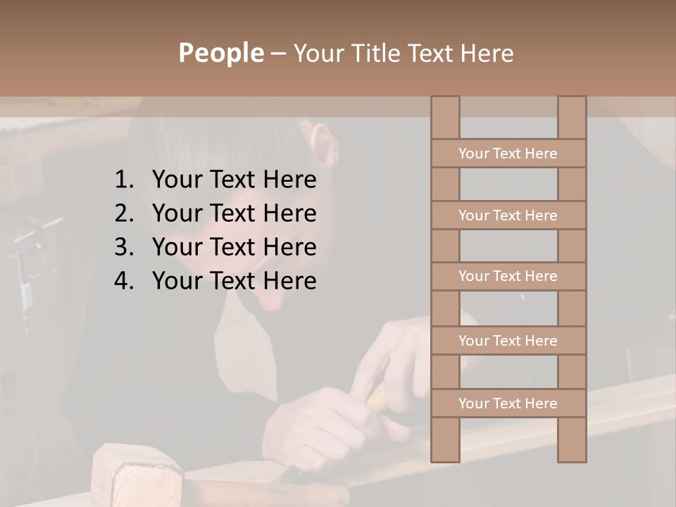 People Space Work PowerPoint Template