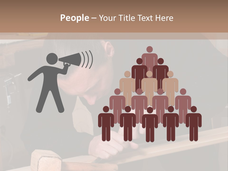 People Space Work PowerPoint Template