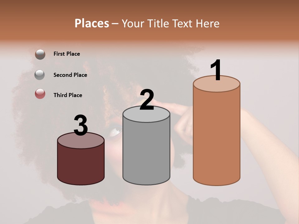 Man Technology Brain PowerPoint Template