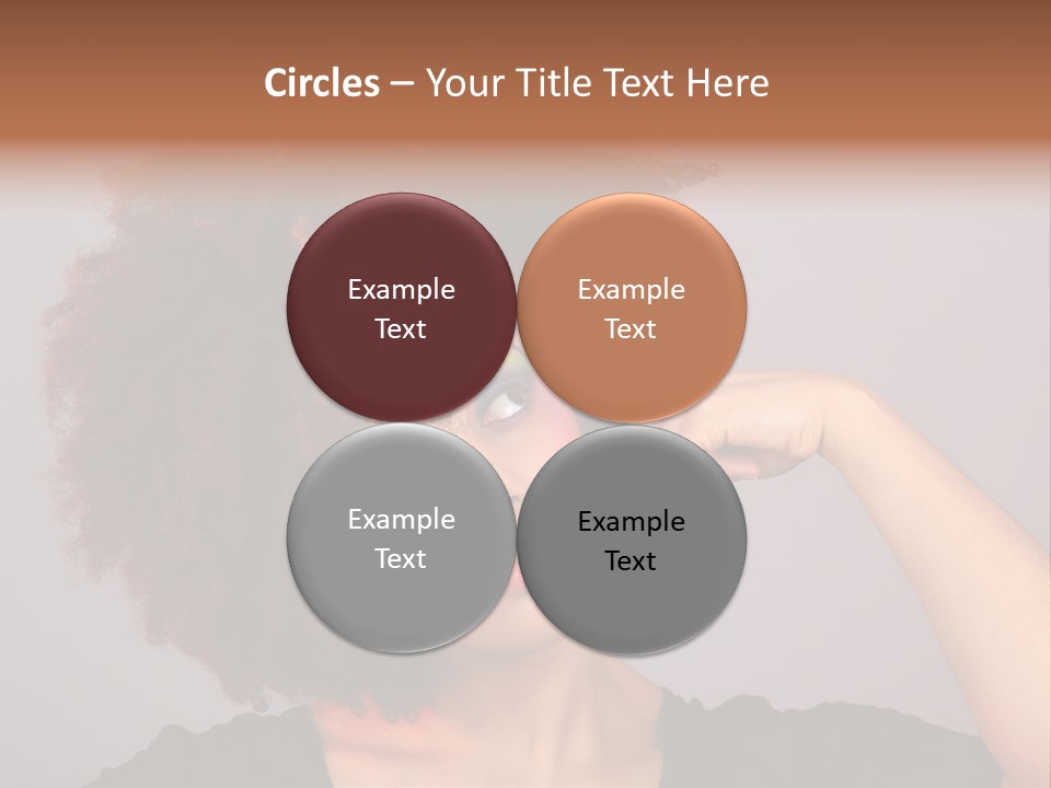 Man Technology Brain PowerPoint Template