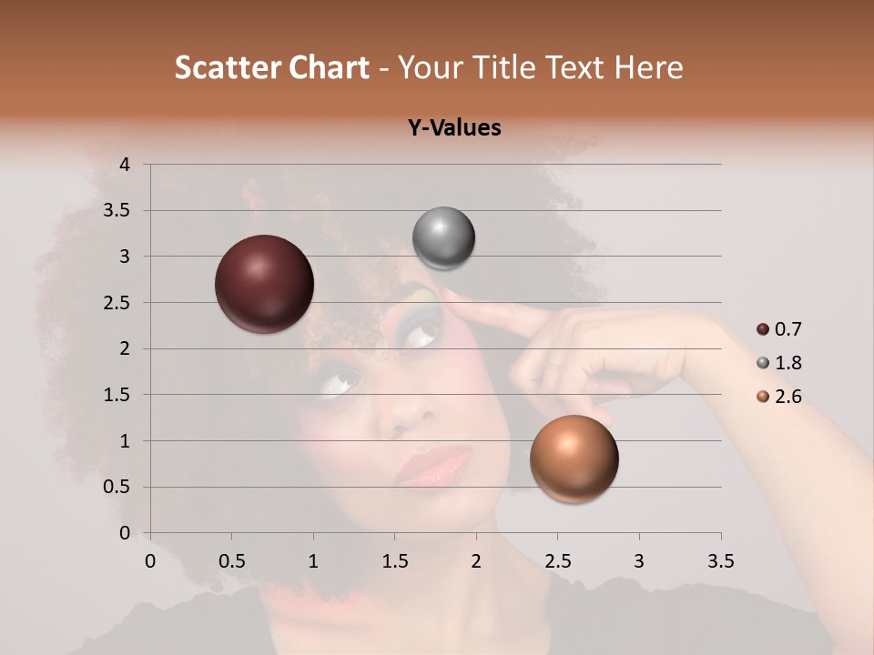 Man Technology Brain PowerPoint Template