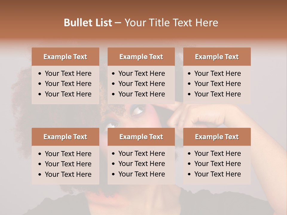 Man Technology Brain PowerPoint Template