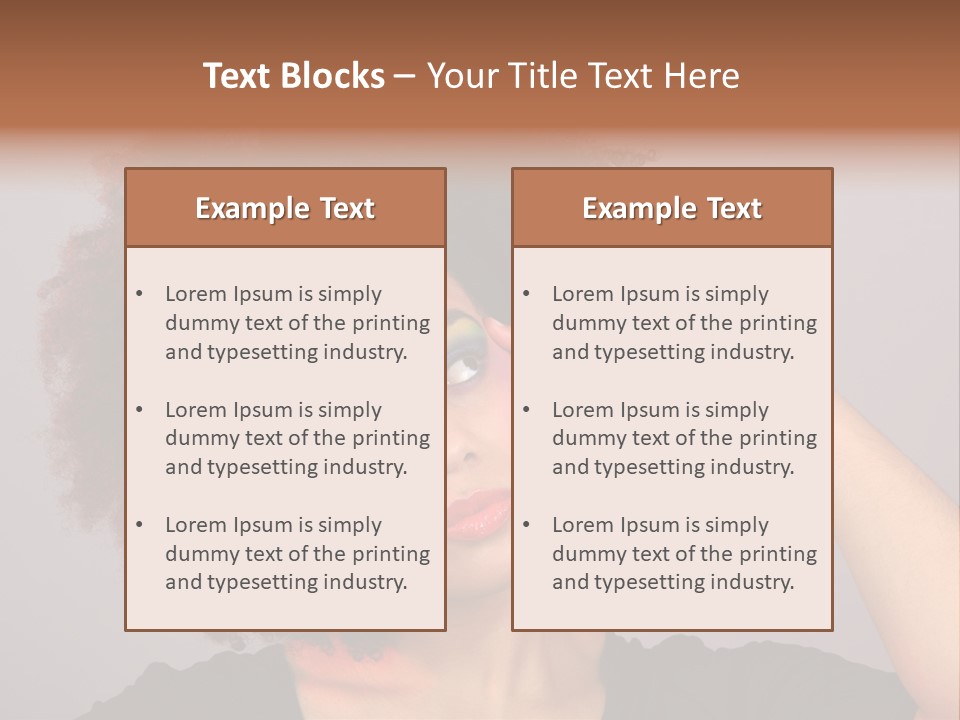 Man Technology Brain PowerPoint Template