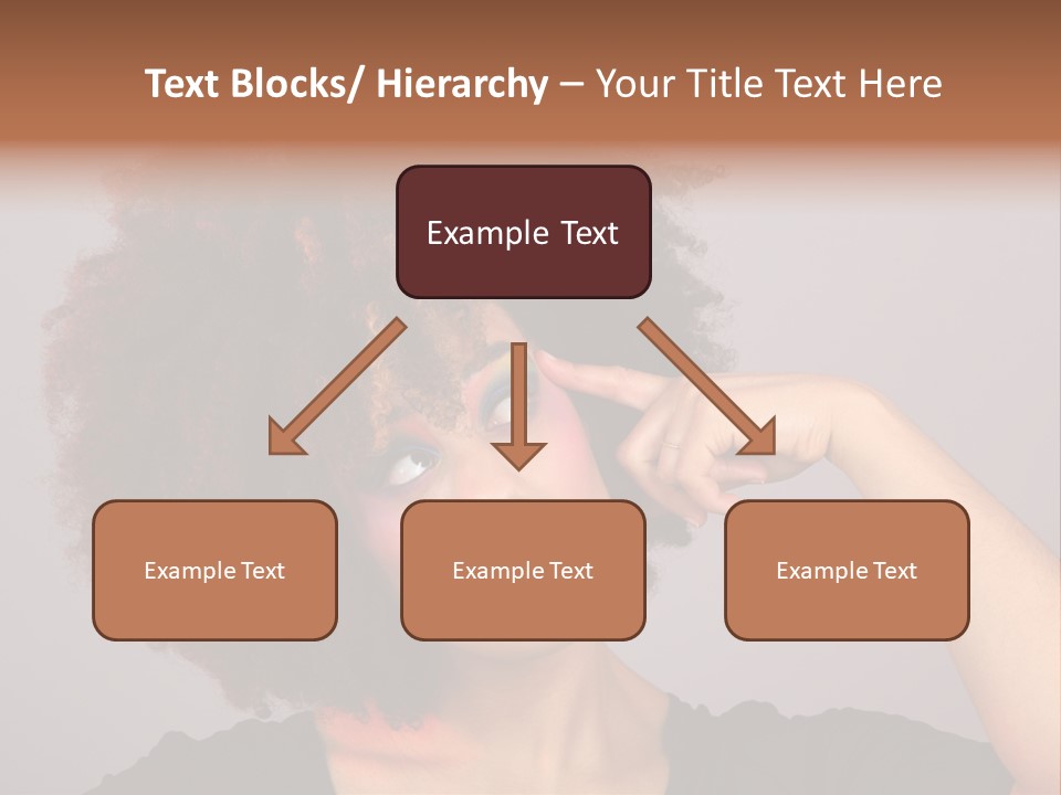 Man Technology Brain PowerPoint Template
