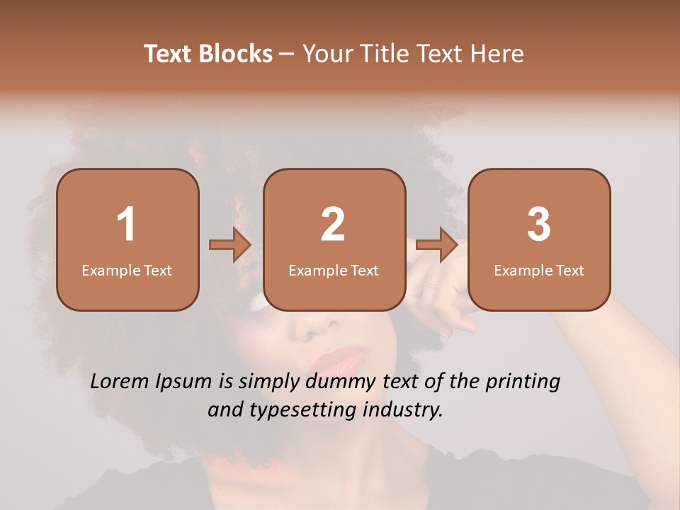 Man Technology Brain PowerPoint Template