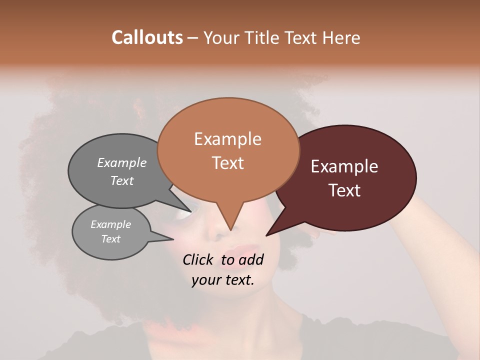 Man Technology Brain PowerPoint Template