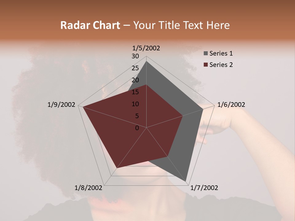 Man Technology Brain PowerPoint Template