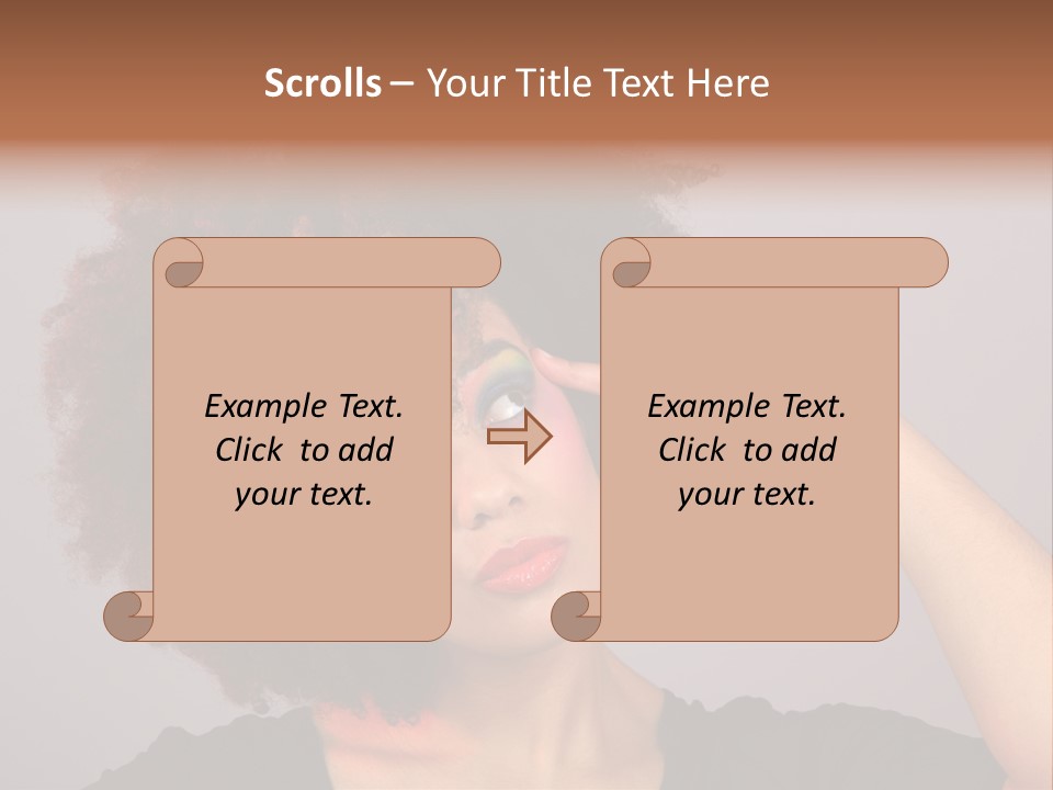 Man Technology Brain PowerPoint Template