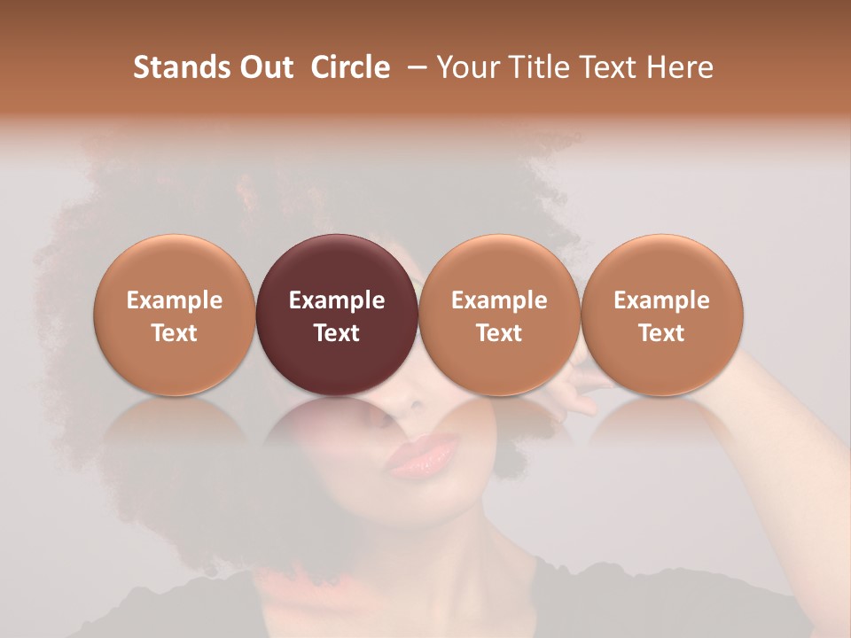 Man Technology Brain PowerPoint Template