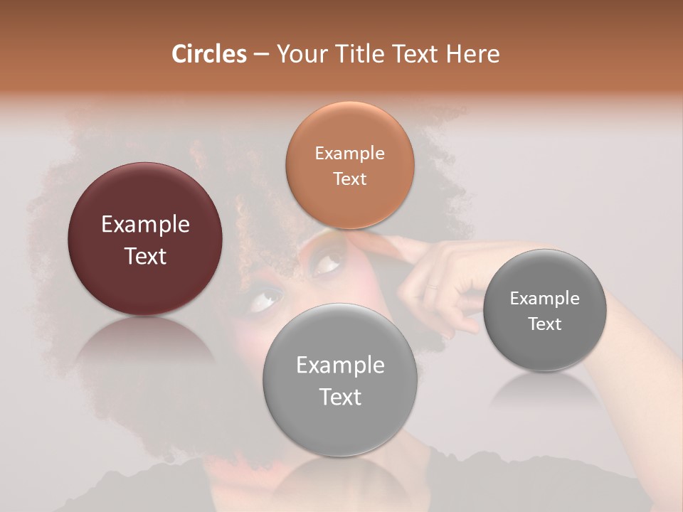 Man Technology Brain PowerPoint Template