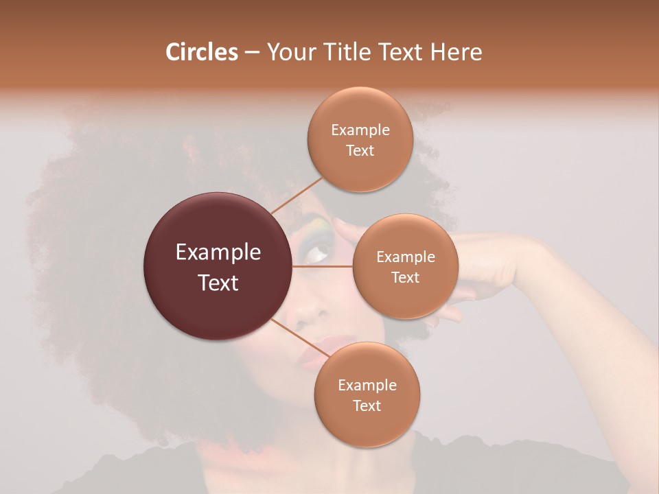 Man Technology Brain PowerPoint Template