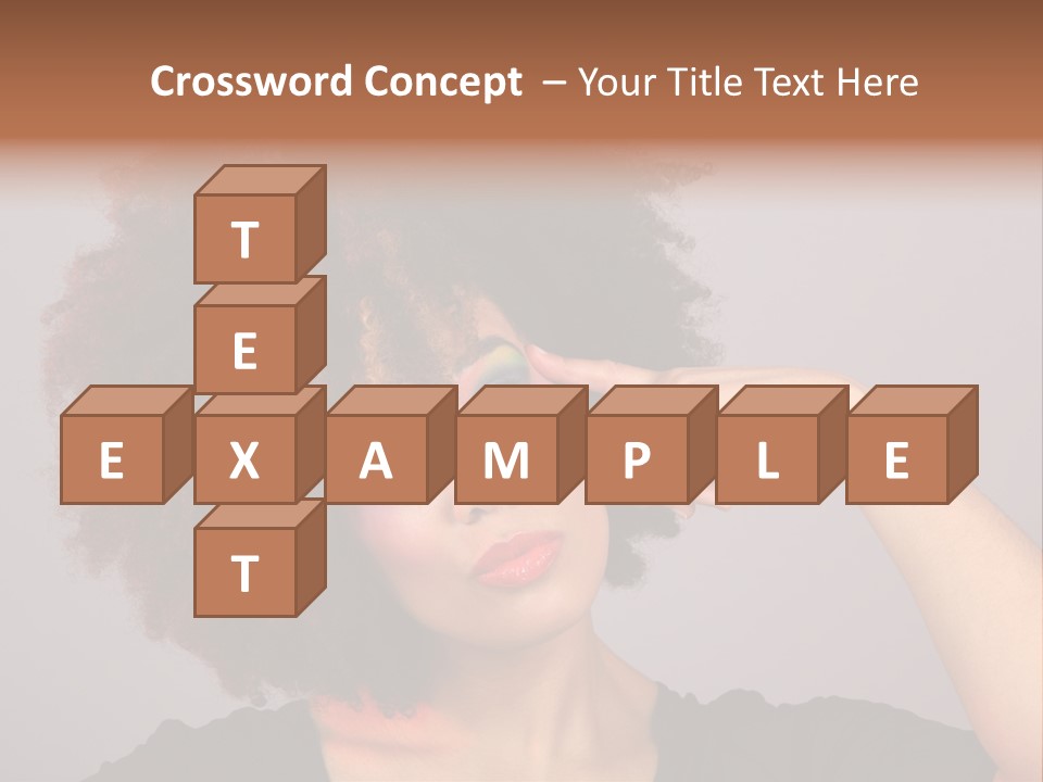 Man Technology Brain PowerPoint Template