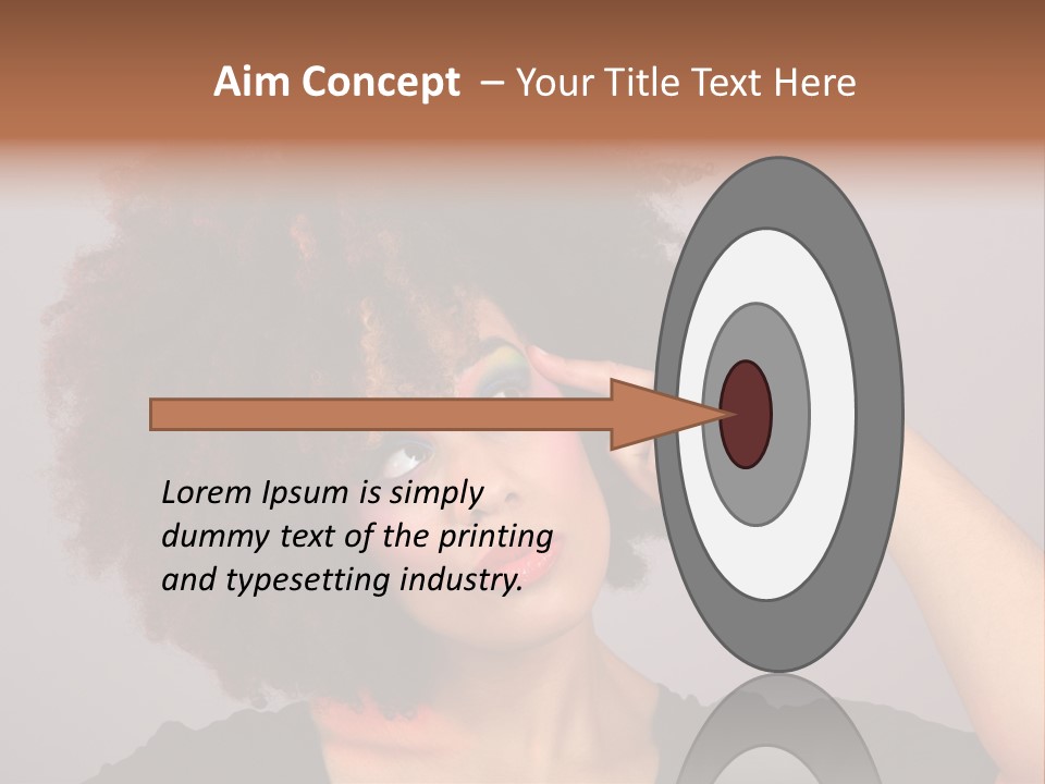 Man Technology Brain PowerPoint Template