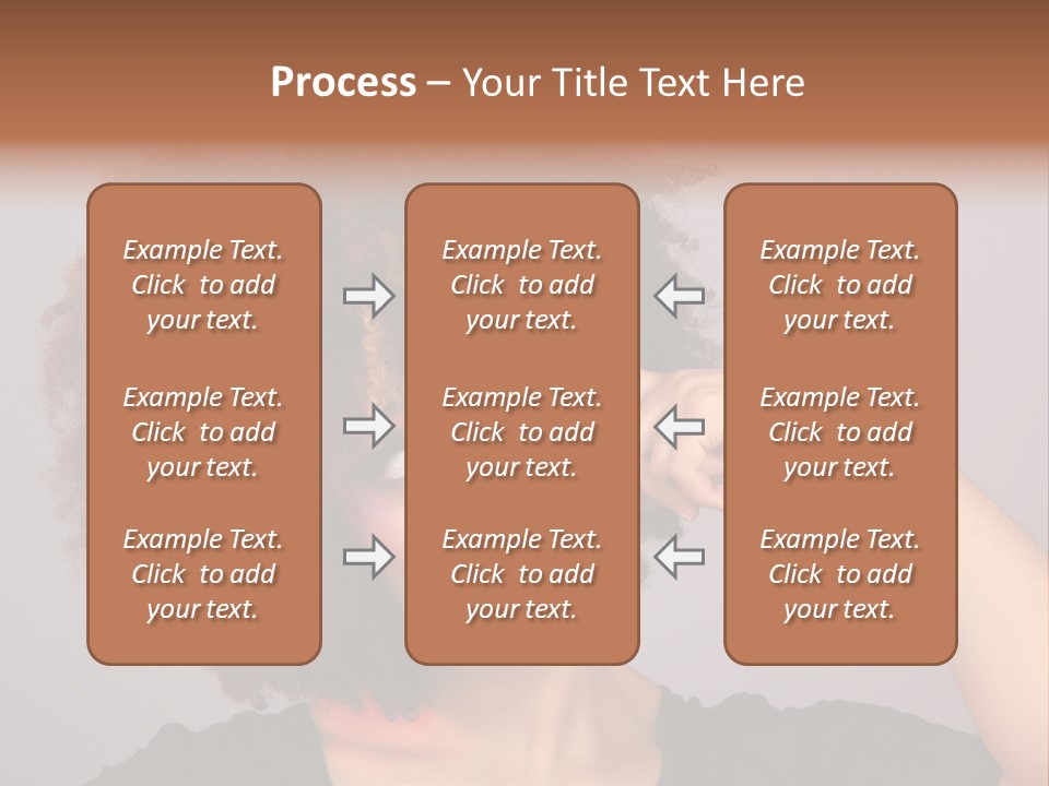Man Technology Brain PowerPoint Template