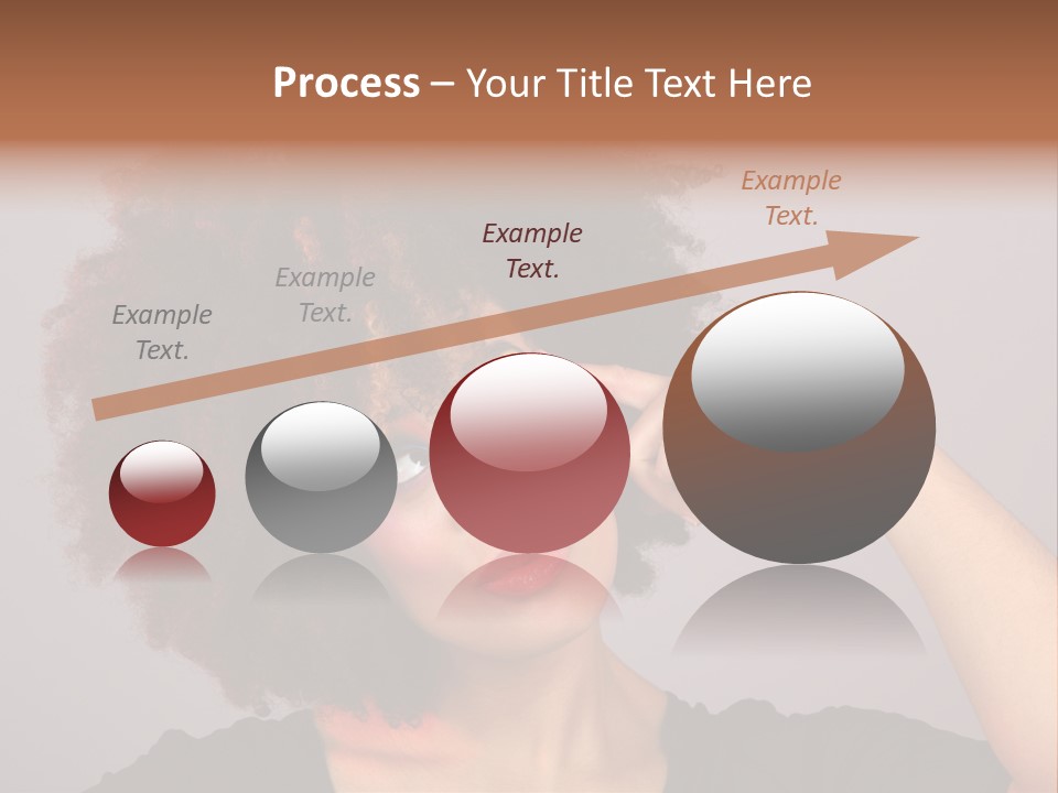 Man Technology Brain PowerPoint Template
