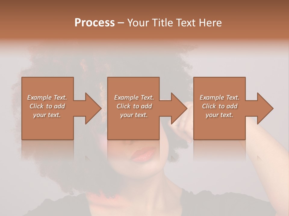 Man Technology Brain PowerPoint Template