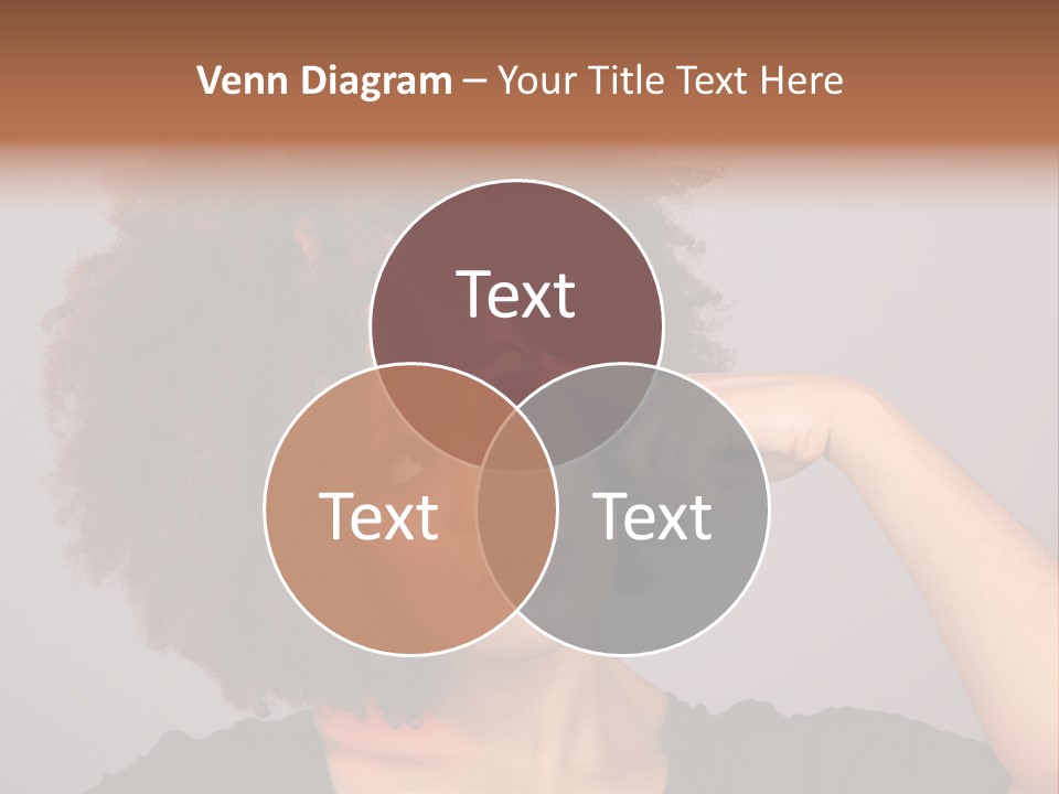 Man Technology Brain PowerPoint Template