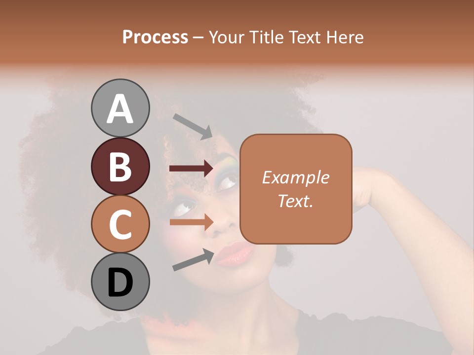 Man Technology Brain PowerPoint Template
