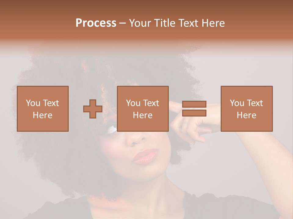 Man Technology Brain PowerPoint Template
