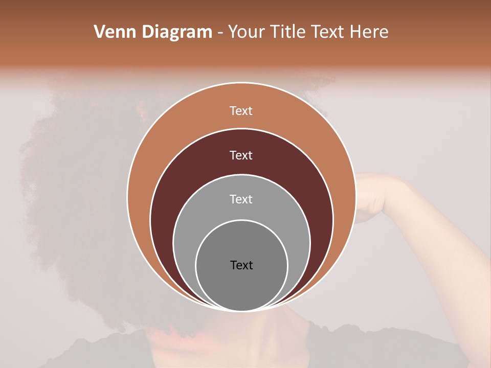 Man Technology Brain PowerPoint Template