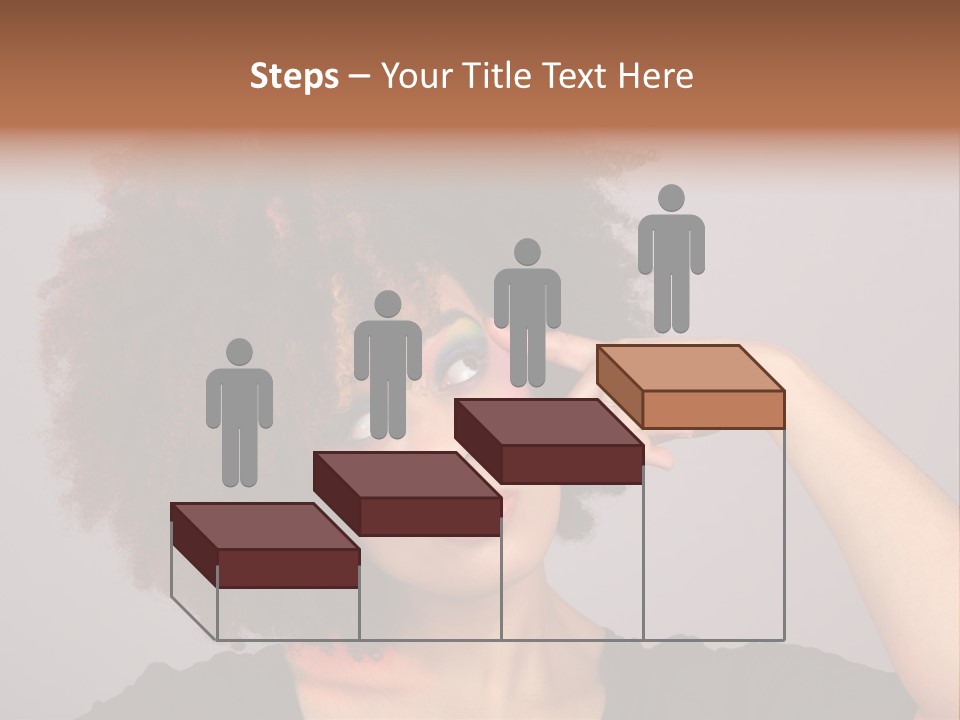 Man Technology Brain PowerPoint Template