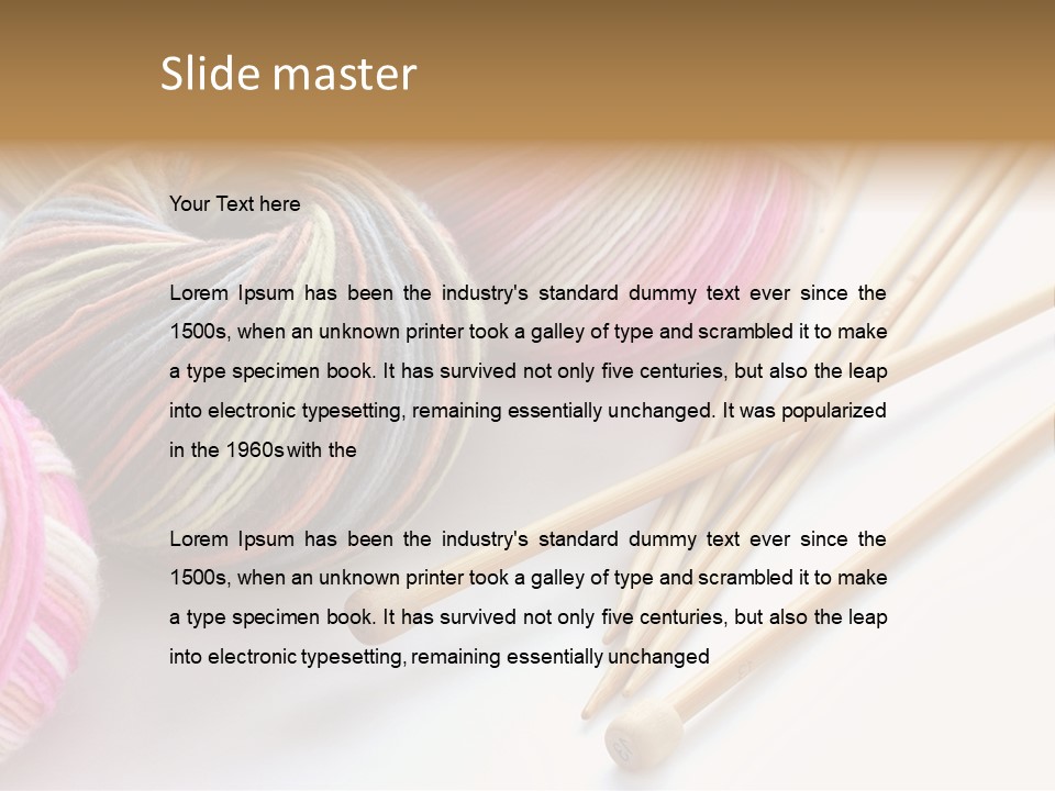 Lamp Professional Brainstorm PowerPoint Template