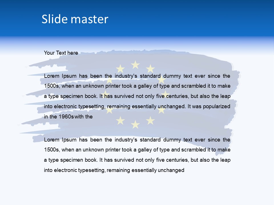 Brainstorm Write Imagination PowerPoint Template