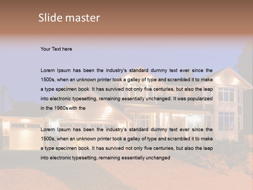 Man Power Background PowerPoint Template